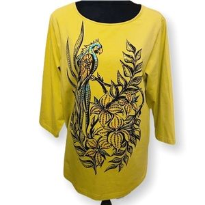 Bob Mackie | Wearable Art Sequence Shirt
